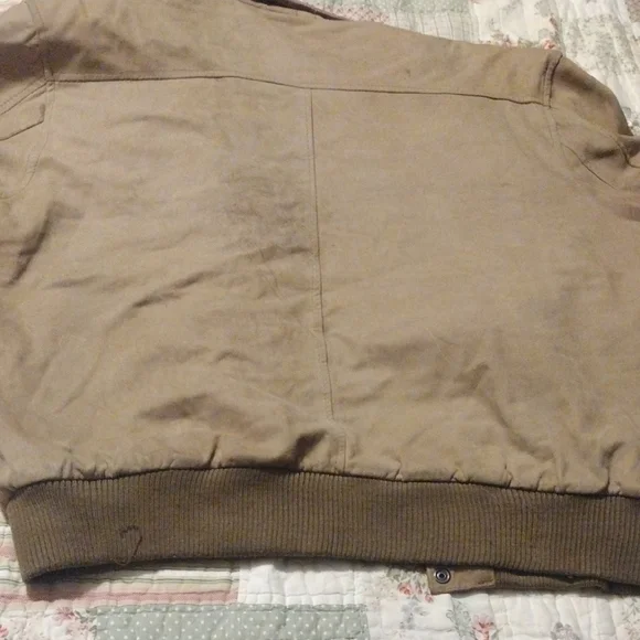 vintage U2 Wear Me Out leather bomber flight jacket. - Picture 15 of 16